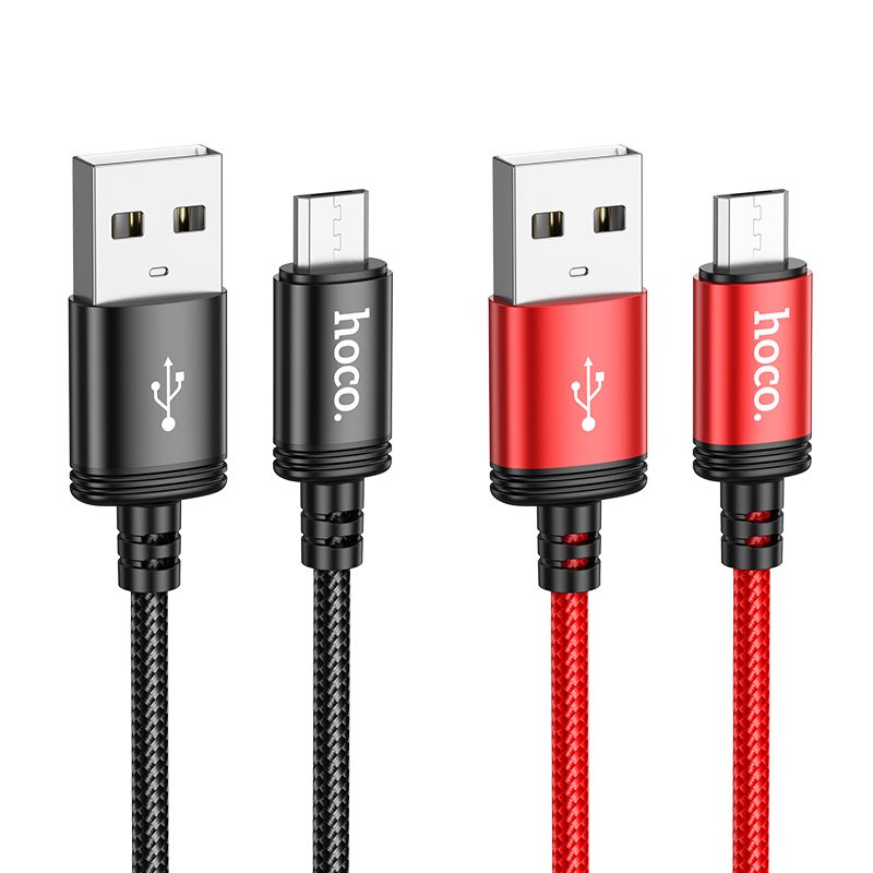 HOCO cable USB A to Micro USB 2,4A X89 1 m black