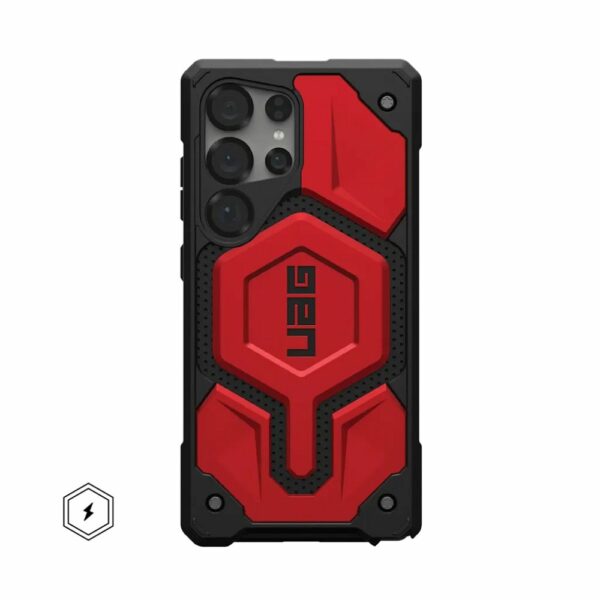 Θήκη UAG Monarch Pro Crimson για Samsung S25 Ultra 5G με Μαγνήτη