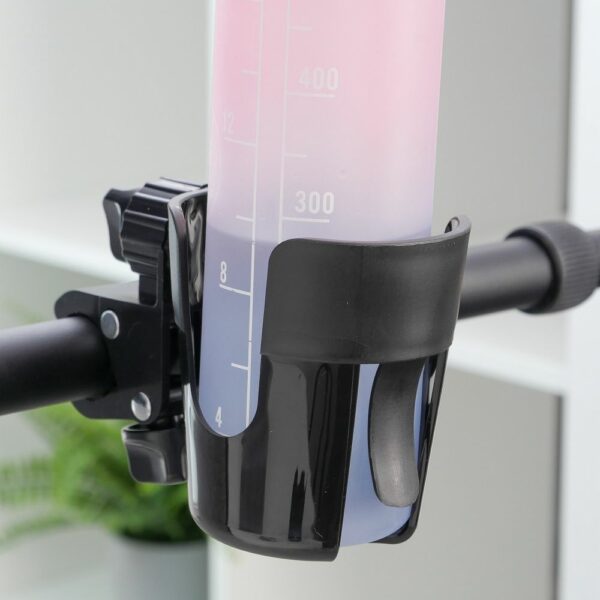 Bottle cage with bracket FSCGE-105 black