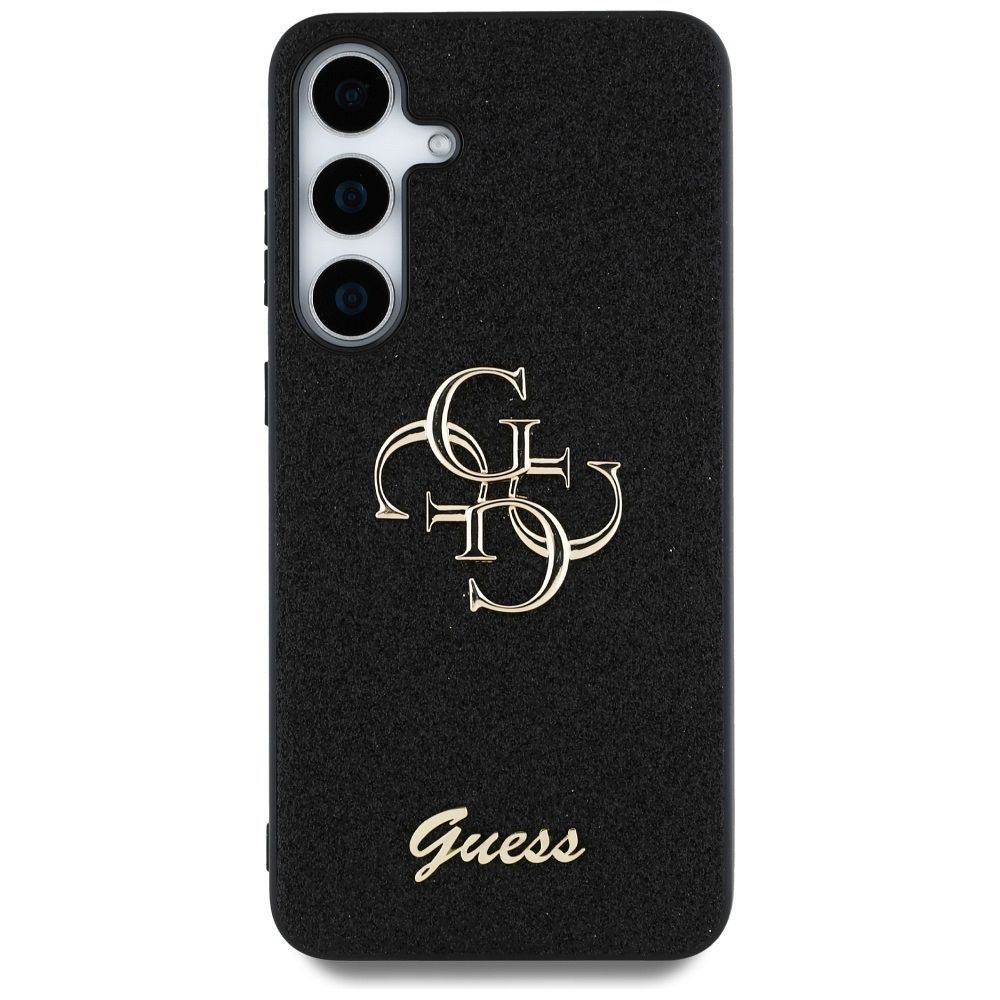 Θήκη Κινητού GUESS Samsung S25 Glitter Big 4G Μαύρη