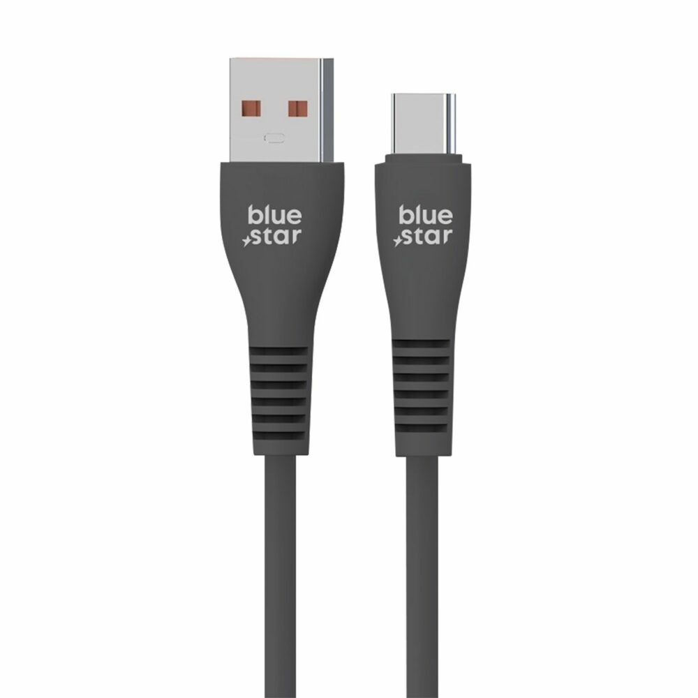 BLUE STAR cable USB A to Type C 2A 12W DC99C 1 m black