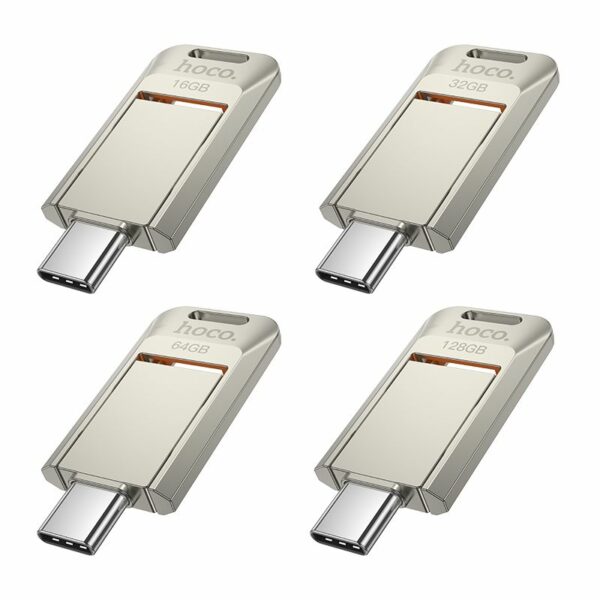 HOCO pendrive USB A + USB C UD17 128GB USB3.0