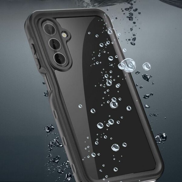 Waterproof case SHELLBOX A16 for SAMSUNG A16 black