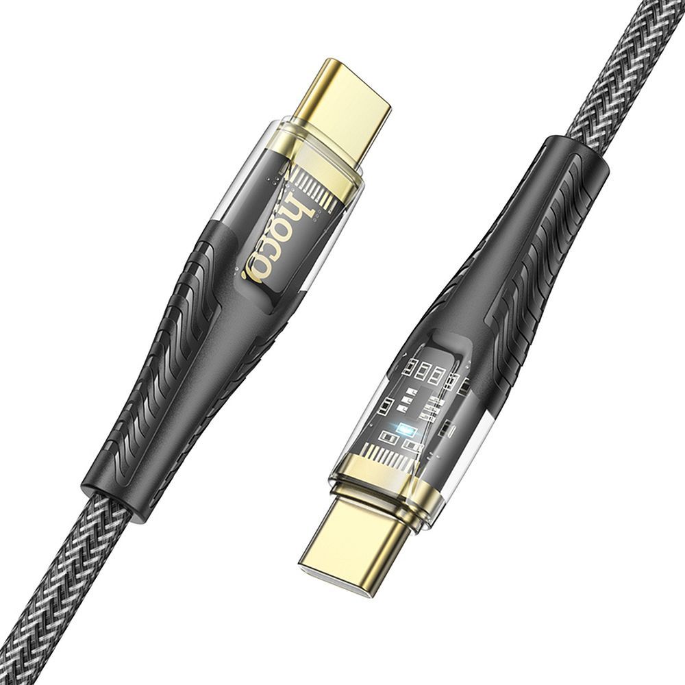 HOCO cable Type C to Type C 3A 60W U121 1,2 m black