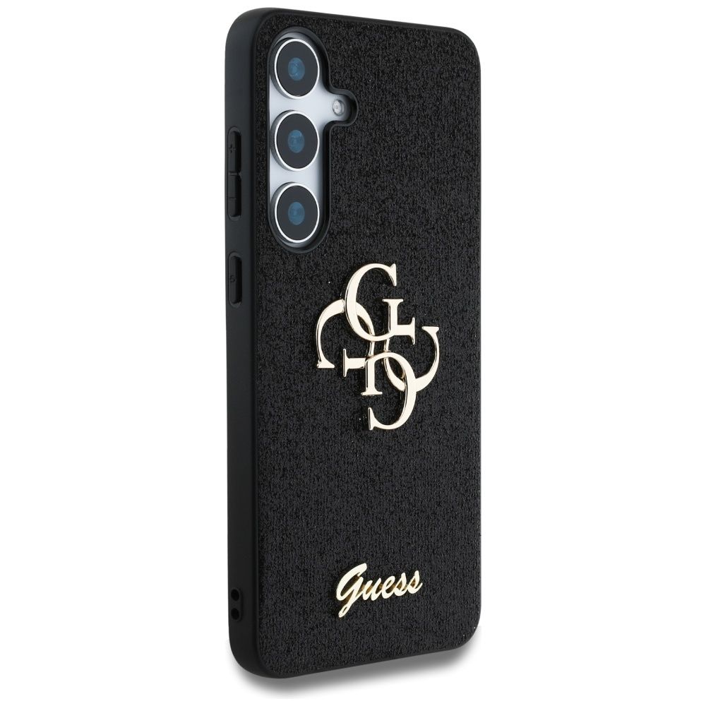 Θήκη Κινητού GUESS Glitter Big 4G για Samsung S25 Plus Μαύρη