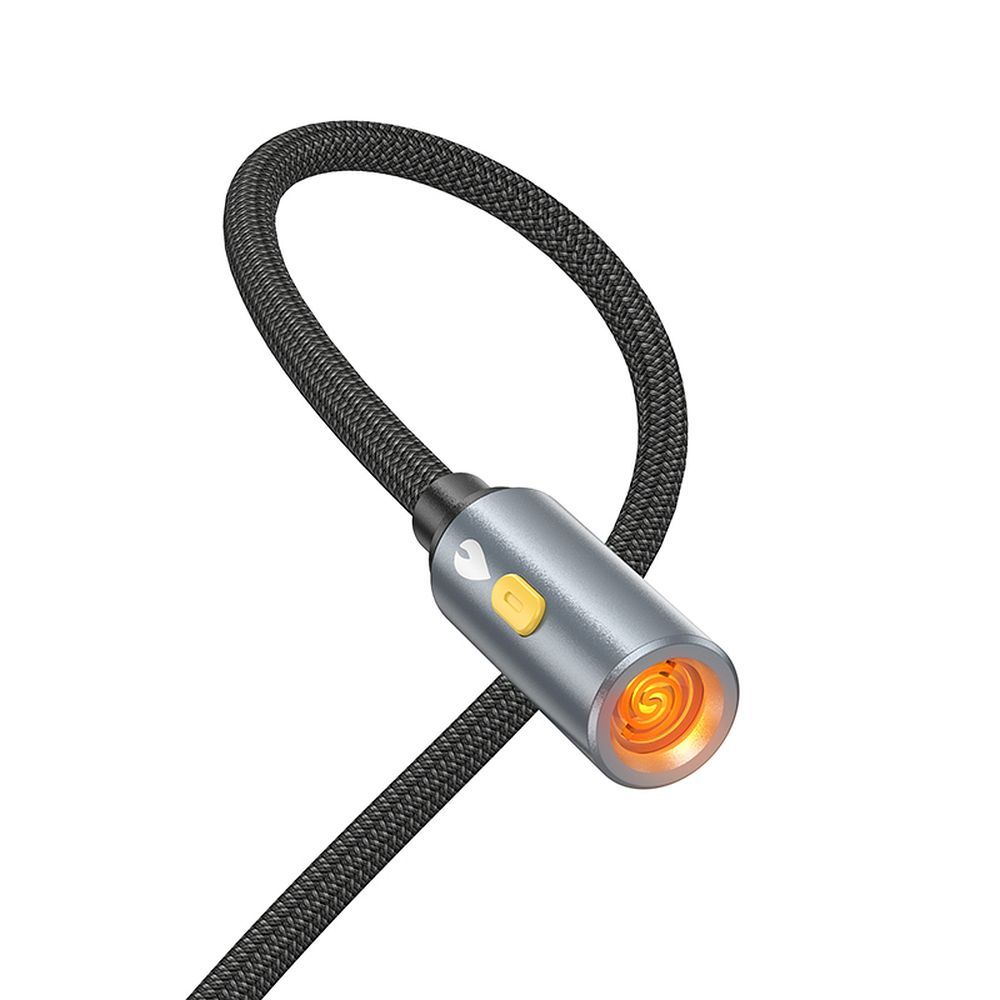 HOCO cable USB A / Type C to cigarete lighter UA38B 0,3 m black