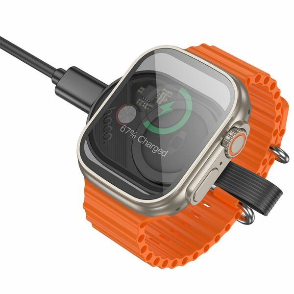 HOCO wireless watch charger compatible with APPLE Watch 2,5W CW60 white