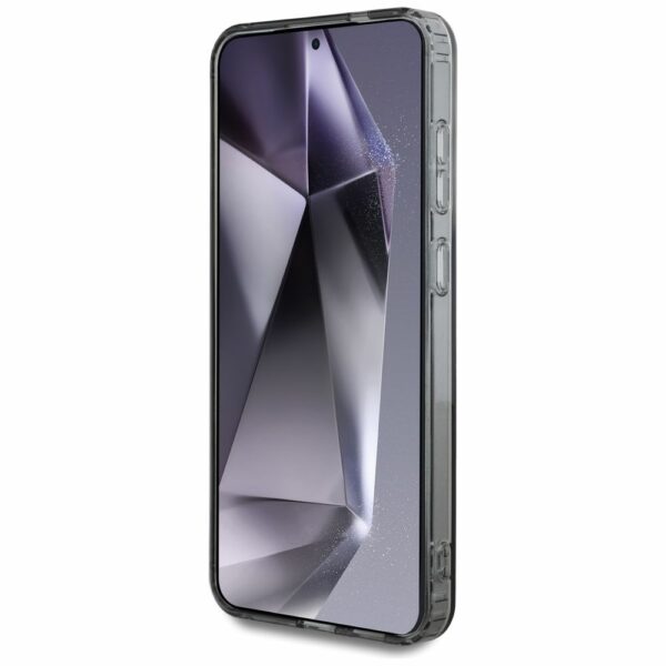 KARL LAGERFELD case for SAMSUNG S25 KLHMS25SHLSCHK (Magnetic IML Metal Choupette Head) black