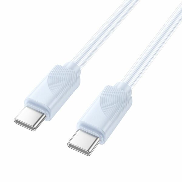 HOCO cable Type C to Type C 3A 60W X114 1 m blue