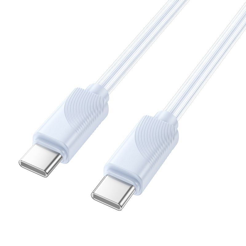 HOCO cable Type C to Type C 3A 60W X114 1 m blue