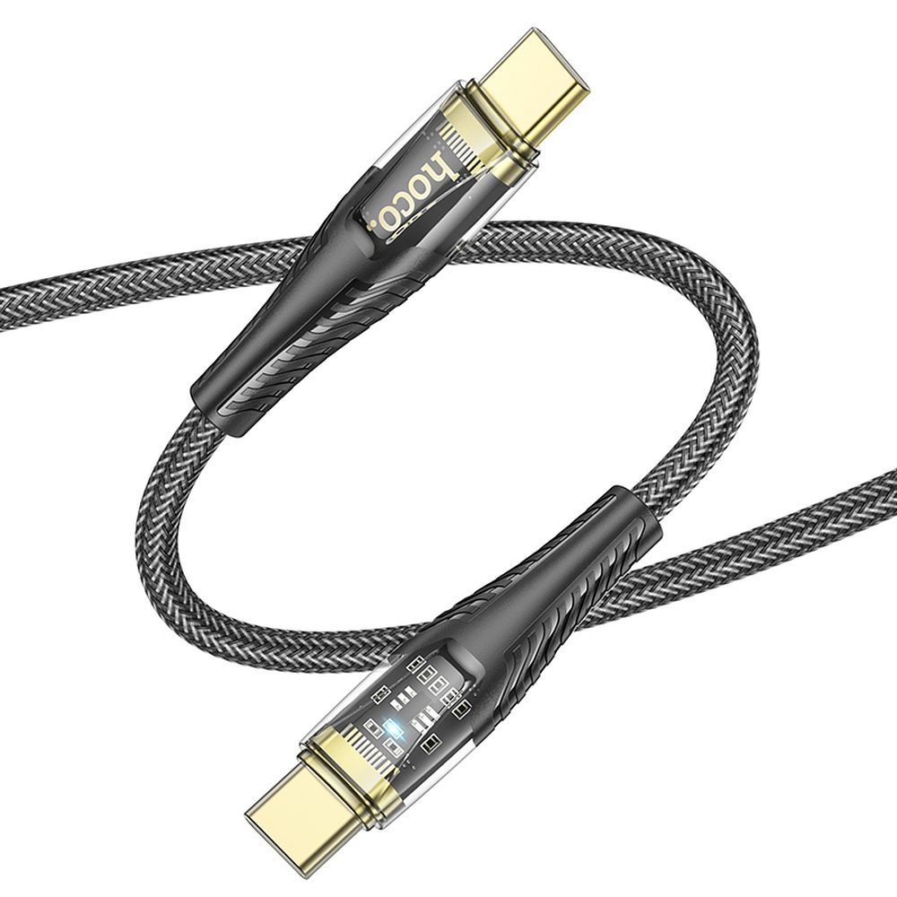 HOCO cable Type C to Type C 3A 60W U121 1,2 m black