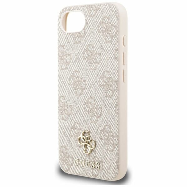 GUESS case for IPHONE 16e (SE 4 2025) compatible with MagSafe GUHMPSE4P4SM4MP (PU 4G Small 4G and Classic) pink