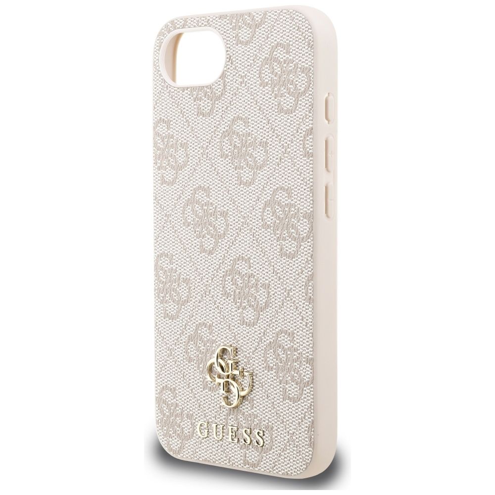 GUESS case for IPHONE 16e (SE 4 2025) compatible with MagSafe GUHMPSE4P4SM4MP (PU 4G Small 4G and Classic) pink