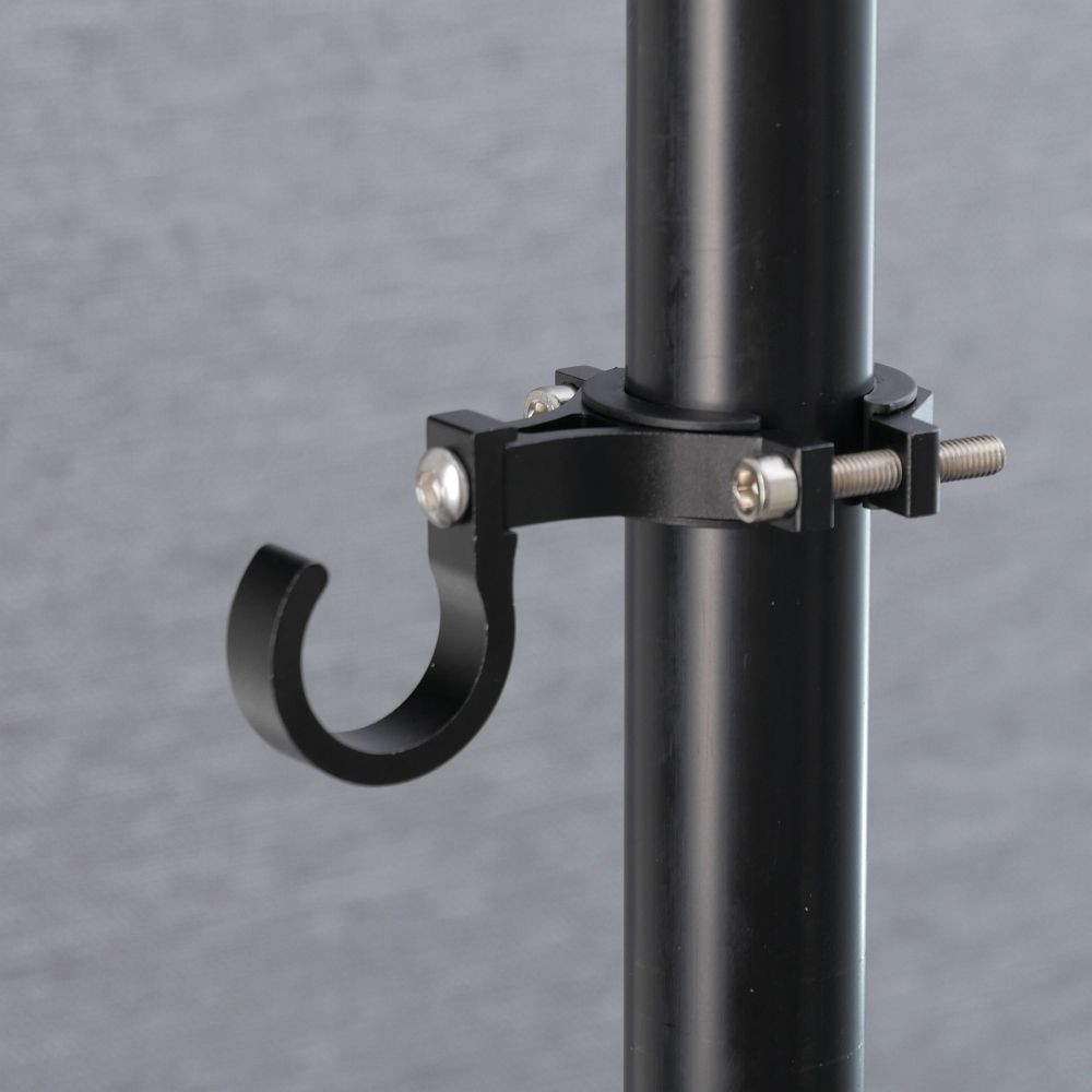 c68141c3f30dc74531eef9902731bfc6 Hook for shopping for bike / scooter aluminum FS366-004 black