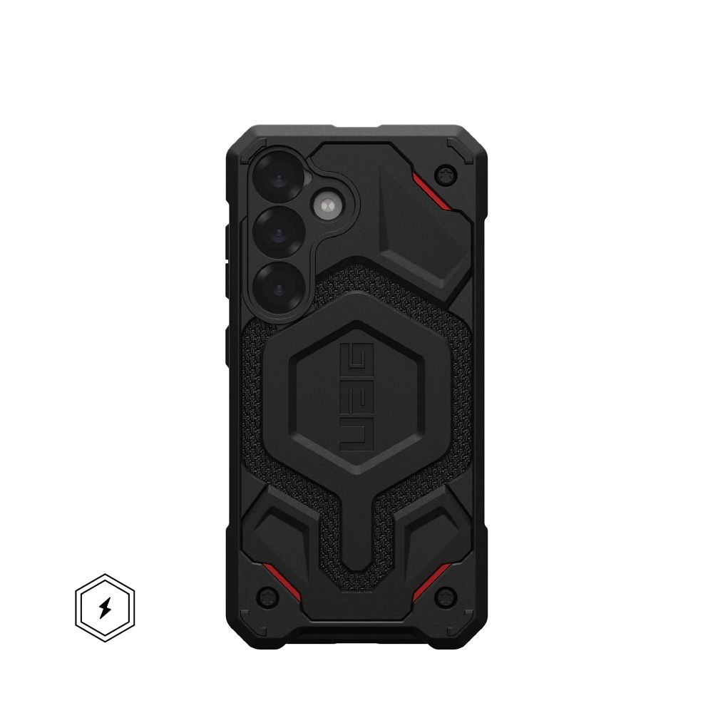 UAG Urban Armor Gear case MONARCH PRO with built-in magnet for SAMSUNG S25 5G kevlar black