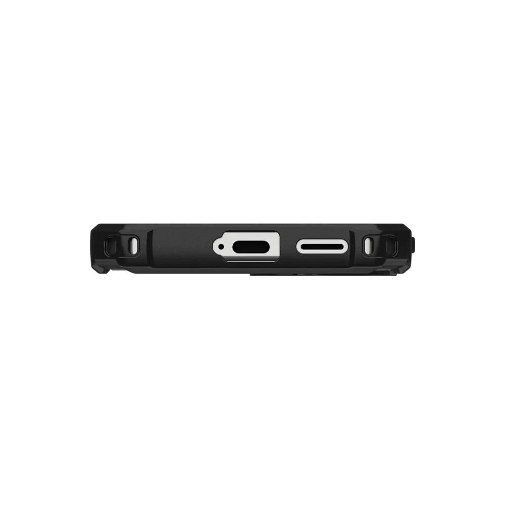 UAG Urban Armor Gear case PATHFINDER CLEAR MAGNET with built-in magnet for SAMSUNG S25 5G ash