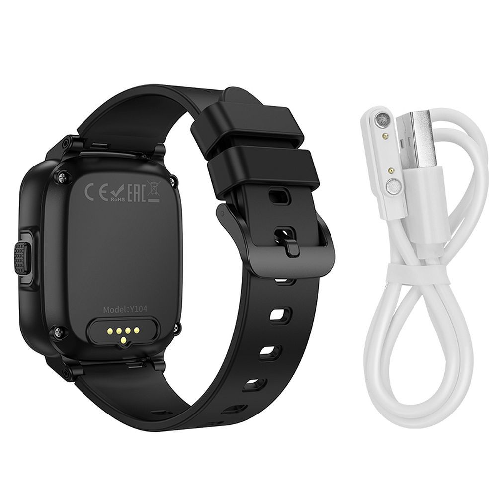 HOCO smartwatch for kids with call function 4G Y104 black