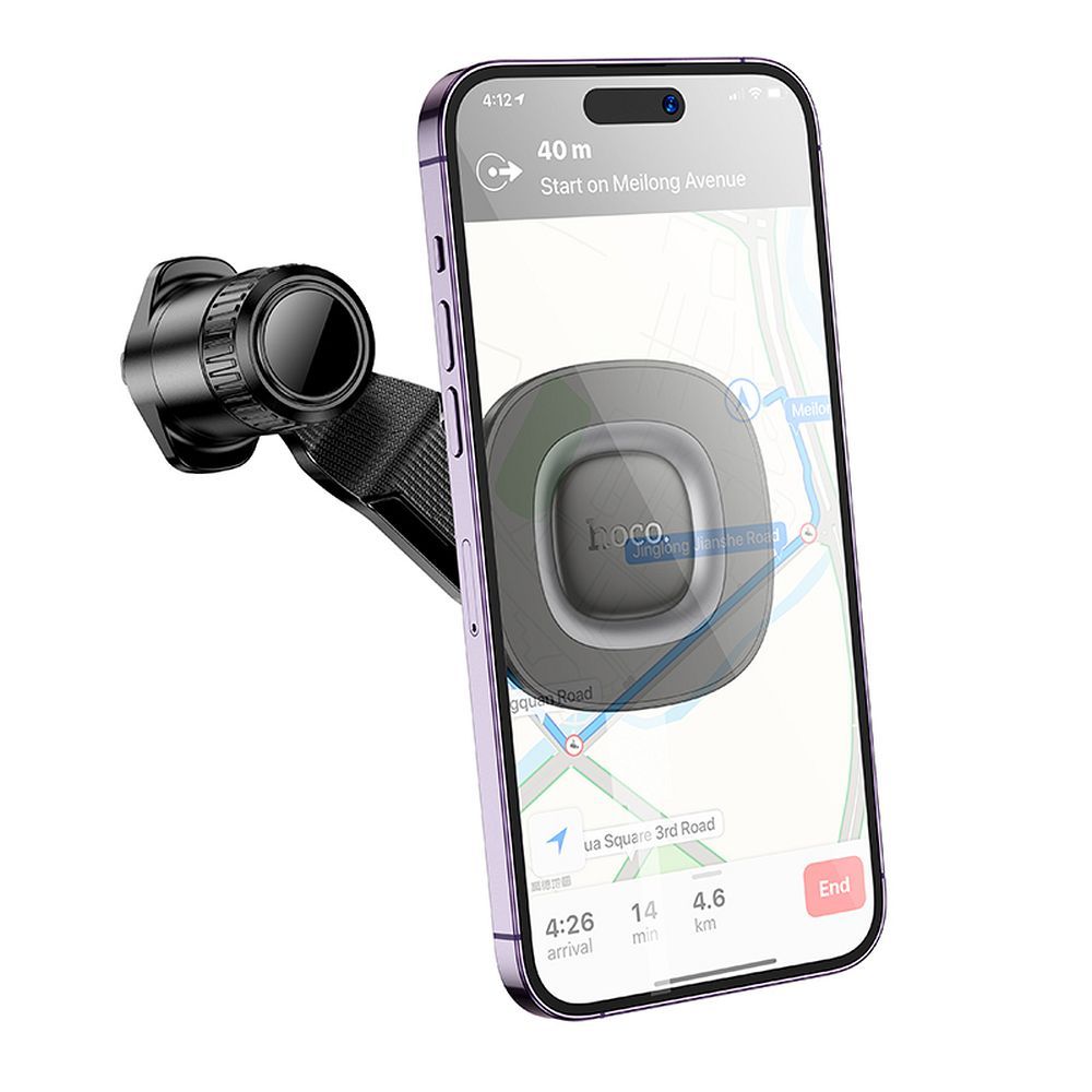 HOCO magnetic car holder for air vent H74 black metal gray