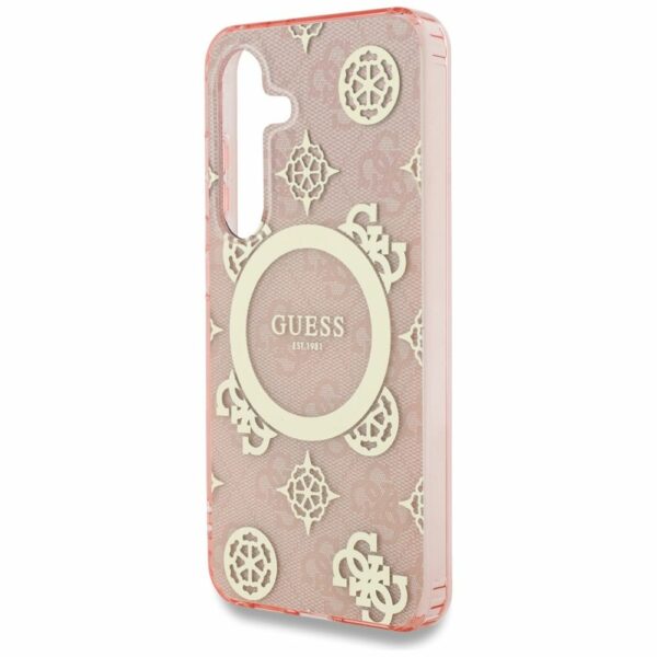 Θήκη Κινητού GUESS Samsung S25 Magnetic Peony Ροζ