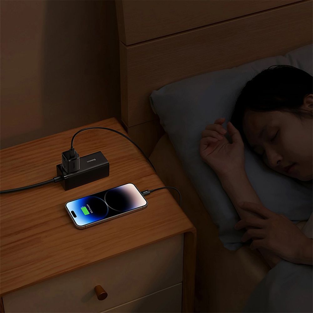 Φορτιστής Τοίχου BASEUS Type C PD 30W GaN Cube Pro Μαύρος