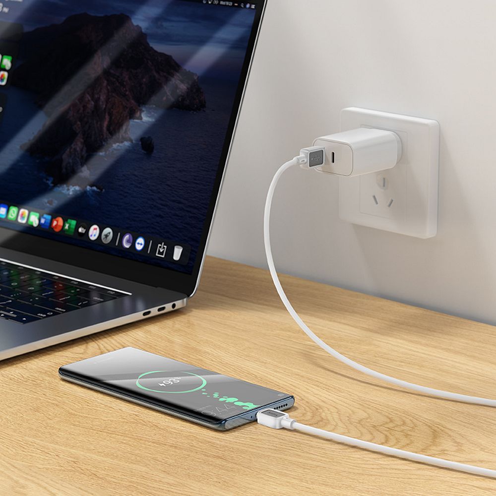 HOCO cable USB A to Micro USB 2,4A X108 1 m white