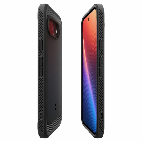 Θήκη Spigen Rugged Armor Mag για Google Pixel 9a - Μαύρο Ματ & MagSafe
