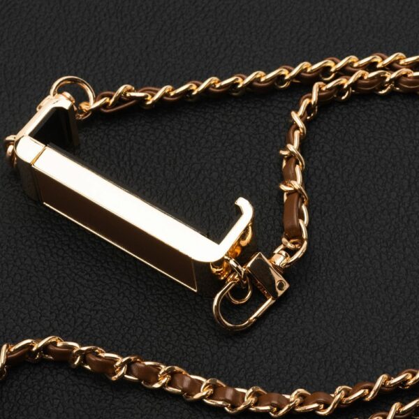 Chain / Rope with holder GLAMOUR fit all models 80mm max width BLACK