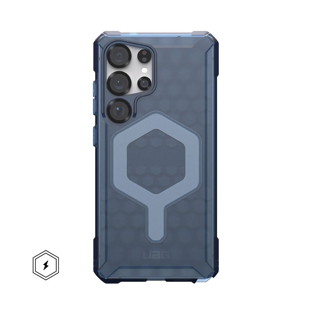 UAG Urban Armor Gear case ESSENTIAL ARMOR MAGNET with built-in magnet for SAMSUNG S25 Ultra 5G cloud blue