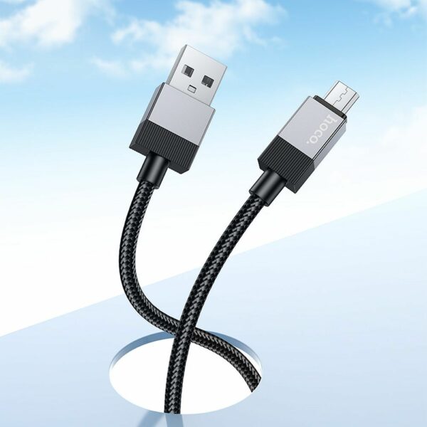 HOCO cable USB A to Micro USB 2,4A X110 1 m black