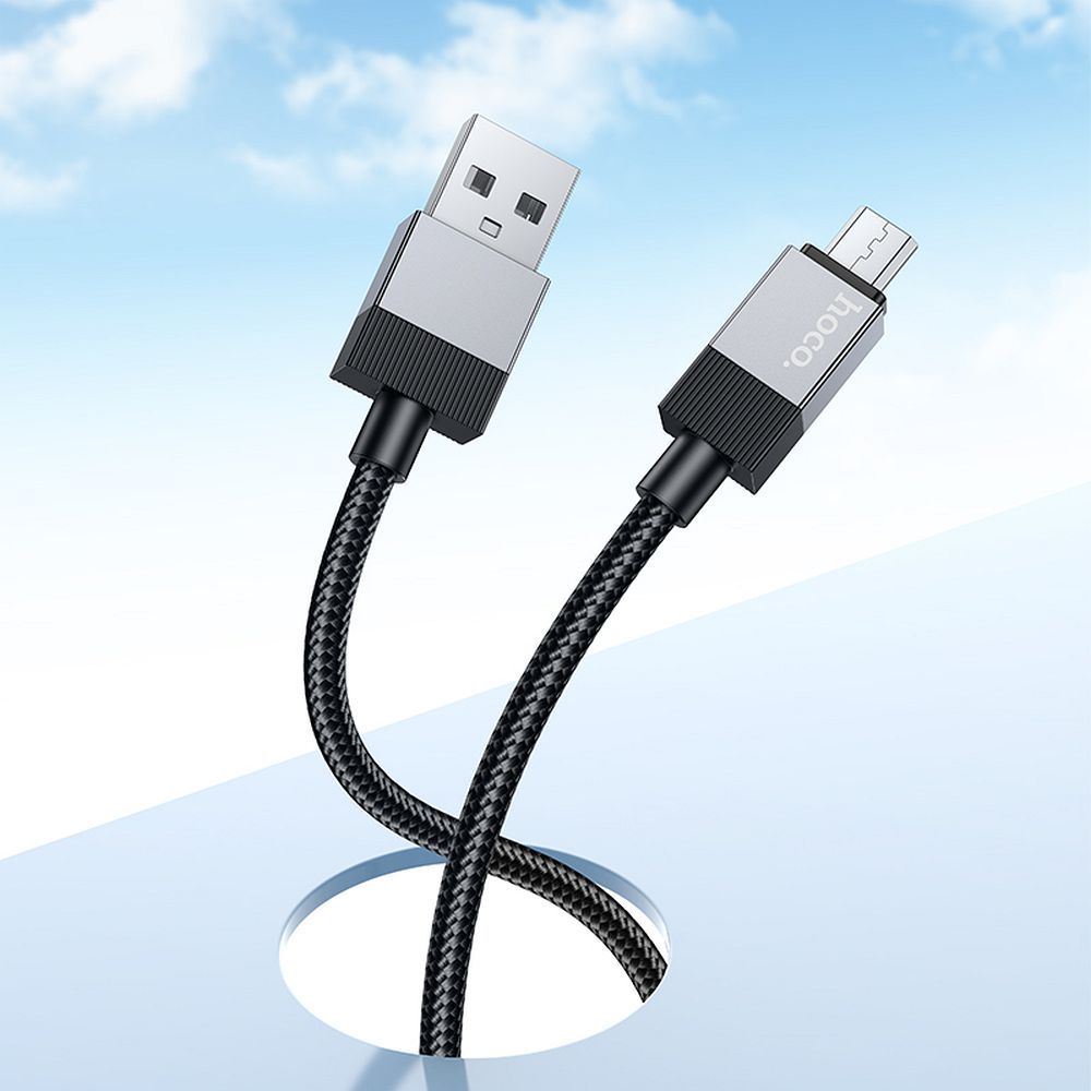 HOCO cable USB A to Micro USB 2,4A X110 1 m black