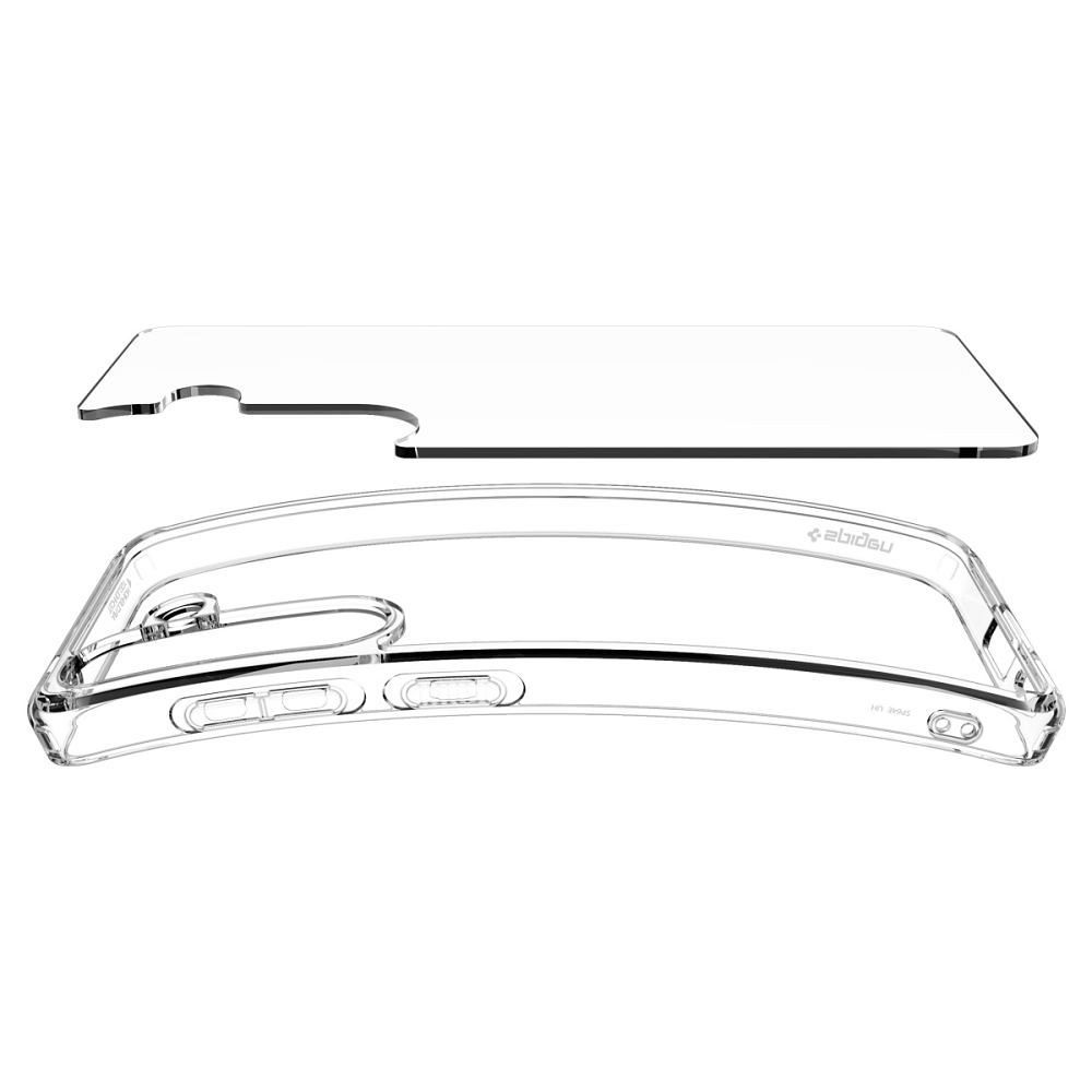 SPIGEN case ULTRA HYBRID for SAMSUNG S25 crystal clear