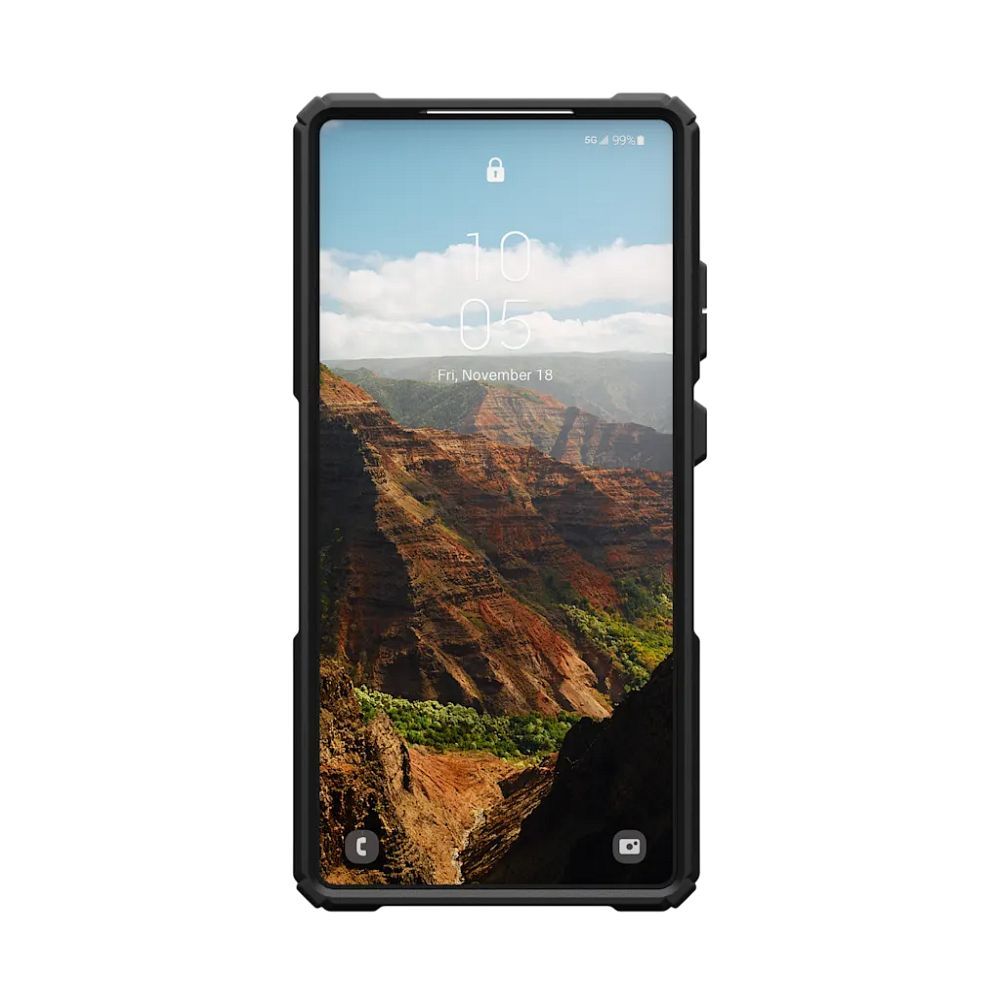 Θήκη UAG Plasma XTE Magnet Samsung S25 Ultra 5G Μαύρο/Πορτοκαλί με Ενσωματωμένο Μαγνήτη