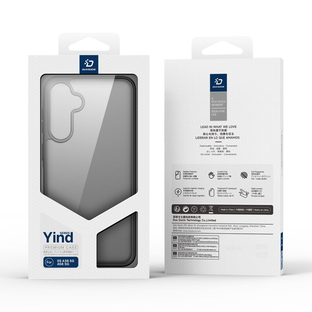 DUX DUCIS case YIND for SAMSUNG A36/56 5G black