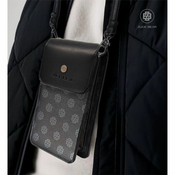 ZUCK BEAR mobile phone bag GERALD black