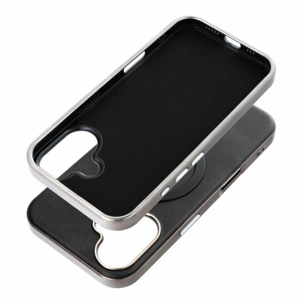 GENTLEMAN MAG COVER Case compatible with MagSafe for IPHONE 15 PRO black