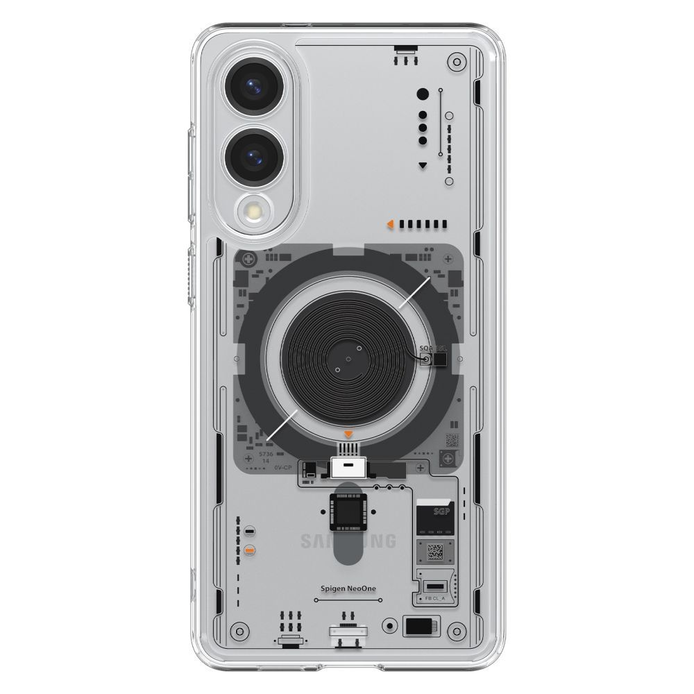 SPIGEN case ULTRA HYBRID MAG compatible with MagSafe for SAMSUNG S25 Edge neo one