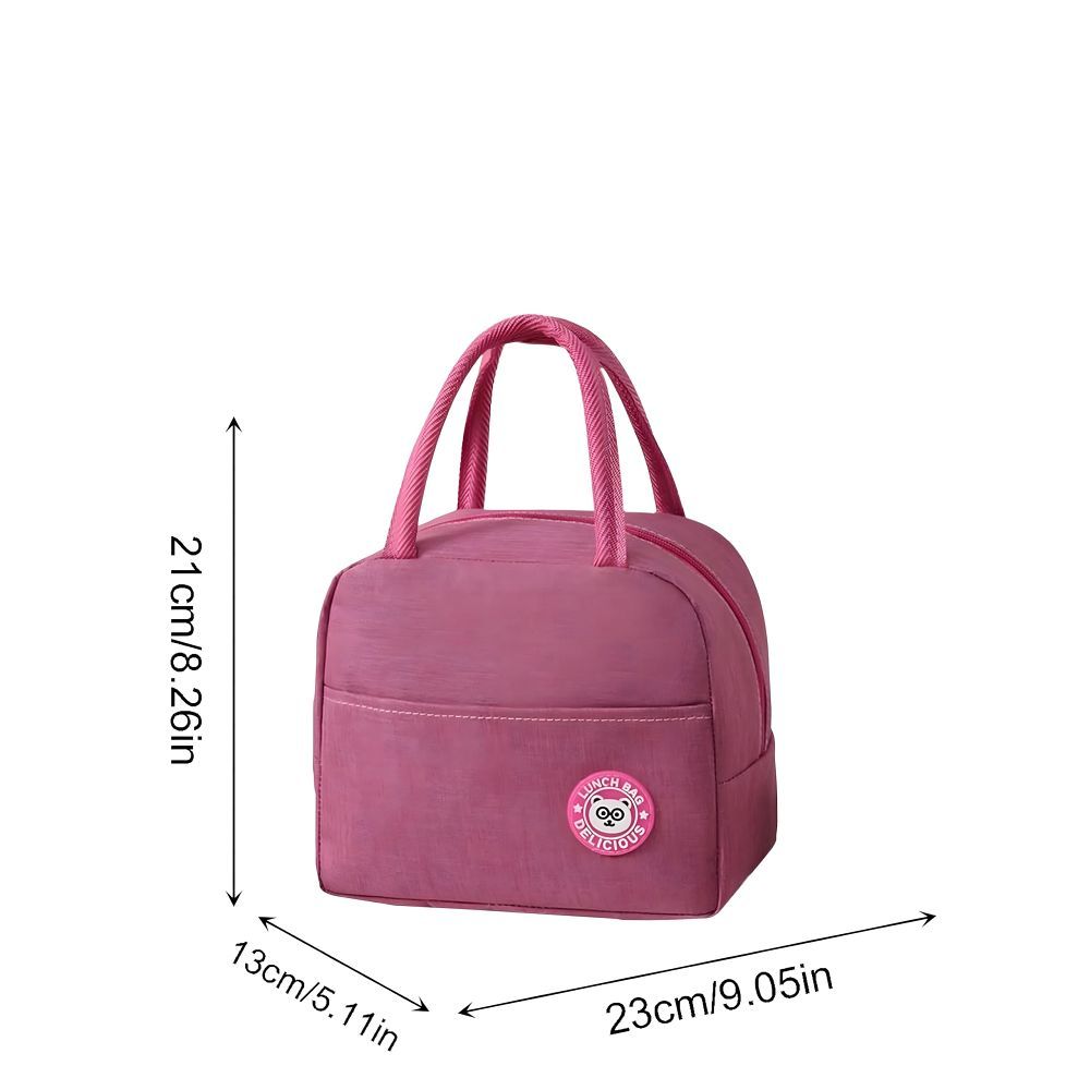 Lunch box thermal insulating bag RC-K-1079 pink