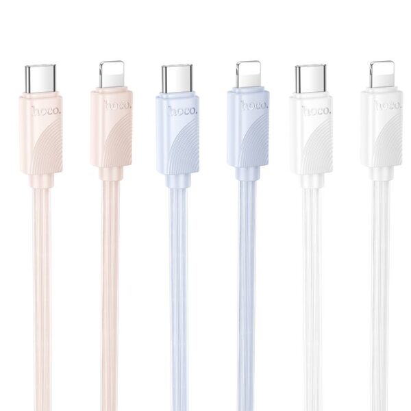HOCO cable Type C to Lightning PD 27W X114 1 m pink