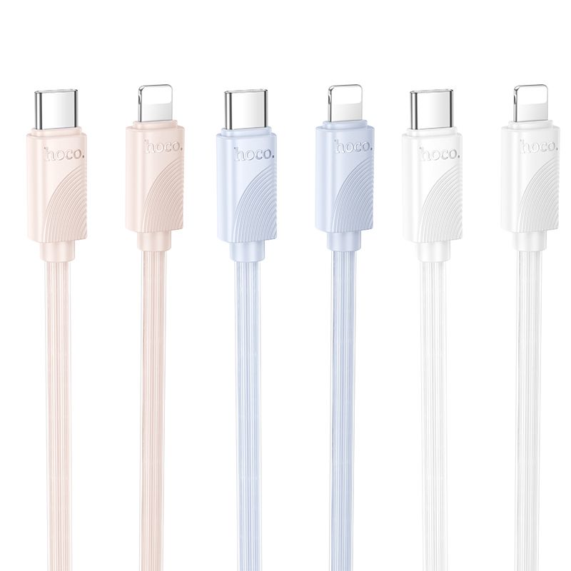 HOCO cable Type C to Lightning PD 27W X114 1 m pink