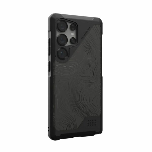 Θήκη UAG Metropolis LT Magnet Samsung S25 Ultra 5G - Μαύρη Τοπογραφία