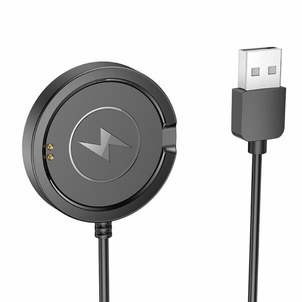 HOCO charging cable for smartwatch Y22 0,6 m black
