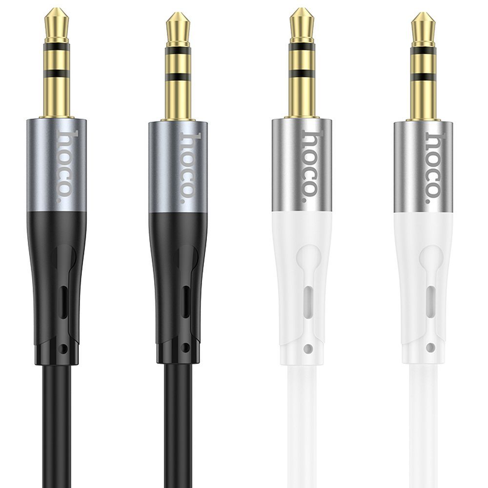 HOCO cable AUX Jack 3,5 mm (male) to Jack 3,5 mm (male) UPA22 1 m black