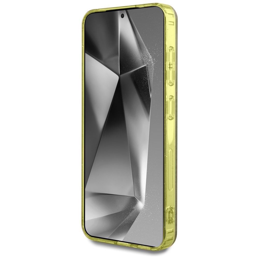 Θήκη Κινητού GUESS Magnetic Glitter για Samsung S25 - Καφέ