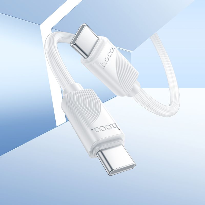 HOCO cable Type C to Type C 3A 60W X114 1 m white