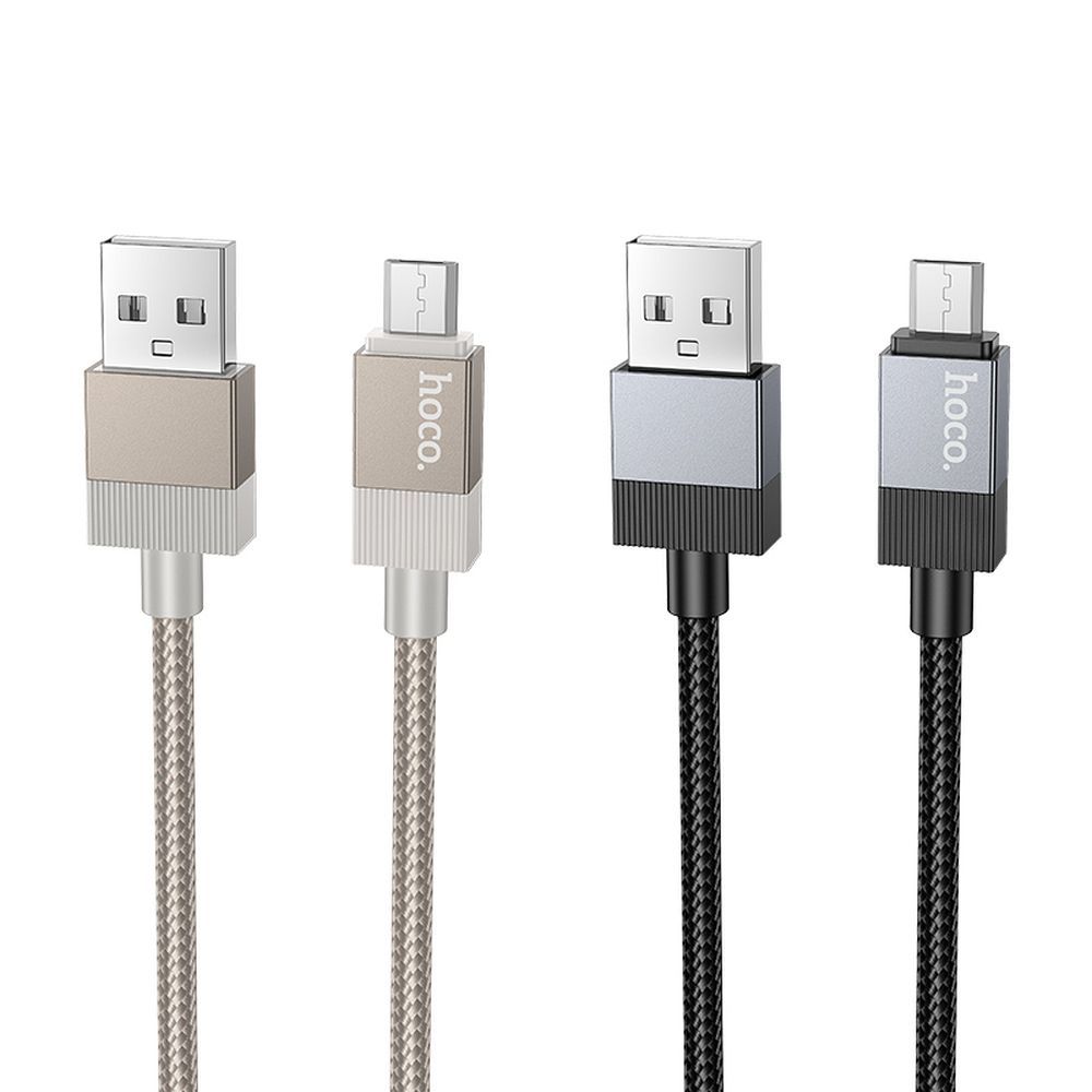 HOCO cable USB A to Micro USB 2,4A X110 1 m gold