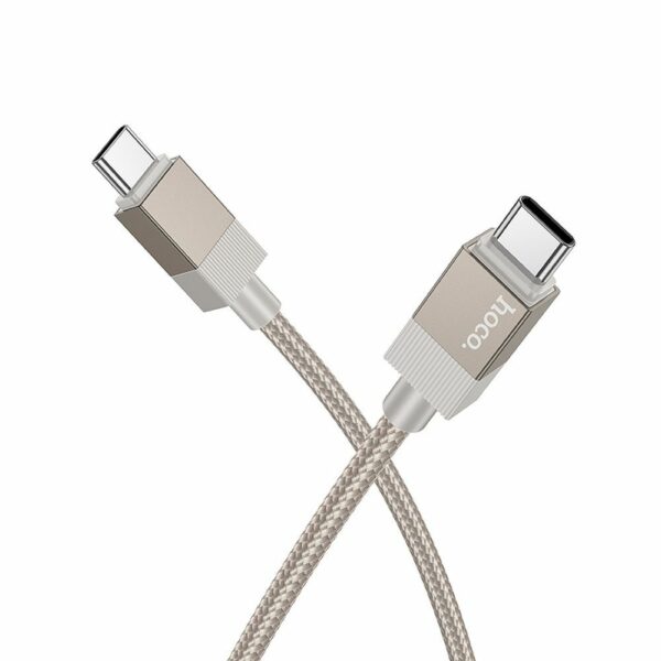 HOCO cable Type C to Type C 3A 60W X110 1 m gold