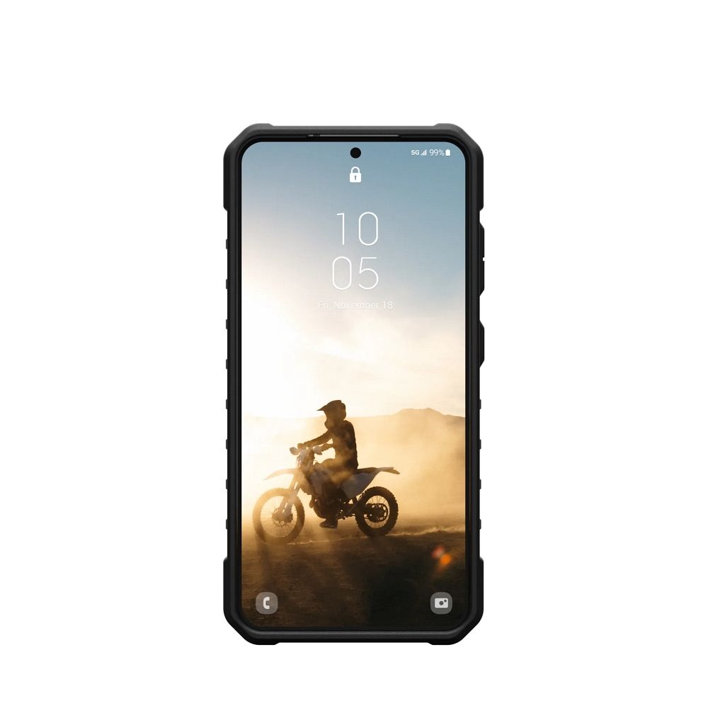 UAG Urban Armor Gear case PATHFINDER MAGNET with built-in magnet for SAMSUNG S25 5G black