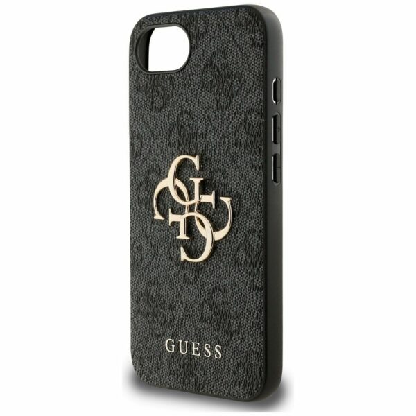 GUESS case for IPHONE 16e (SE 4 2025) GUHCPSE44GMGGR (4G PU Big Logo) black