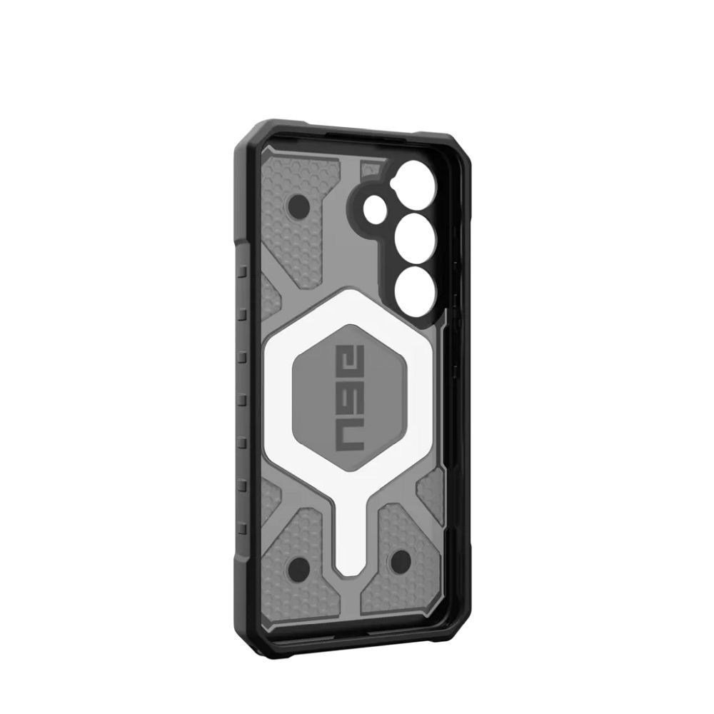 UAG Urban Armor Gear case PATHFINDER CLEAR MAGNET with built-in magnet for SAMSUNG S25 5G ash