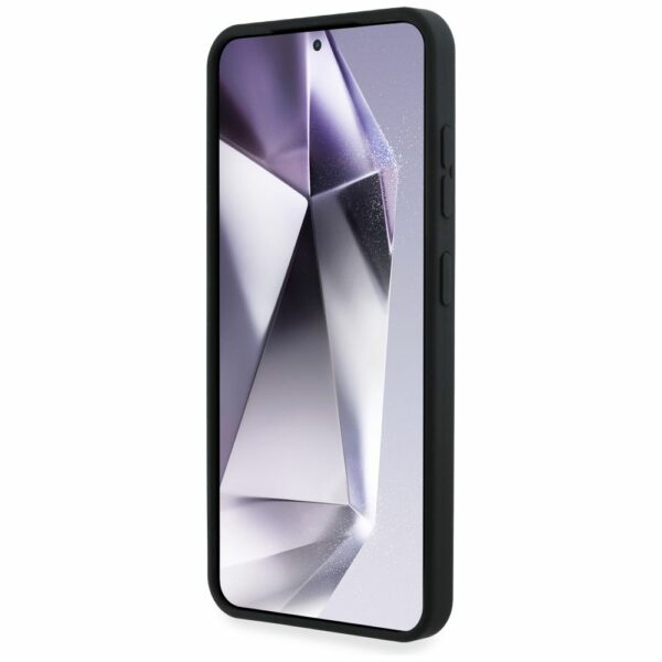 KARL LAGERFELD case for SAMSUNG S25 KLHMS25SSKCHTCK (Magnetic Silicone Double Heads) black